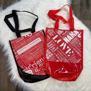 Lululemon Bundle of 2 small re-useable totes